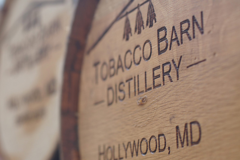 website redesign for tobacco barn distillery
