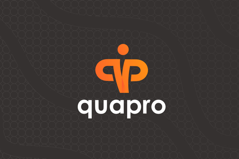 Our client Quapro's new logo and brand identity