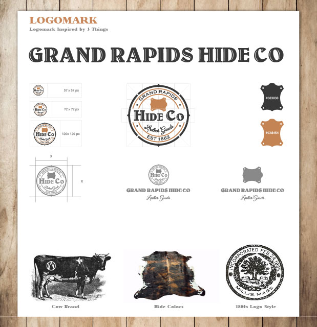 brand identity and branding services for grand rapids hide co